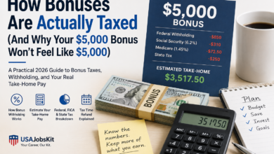 How Bonuses Are Actually Taxed (And Why Your $5,000 Bonus Won't Feel Like $5,000)