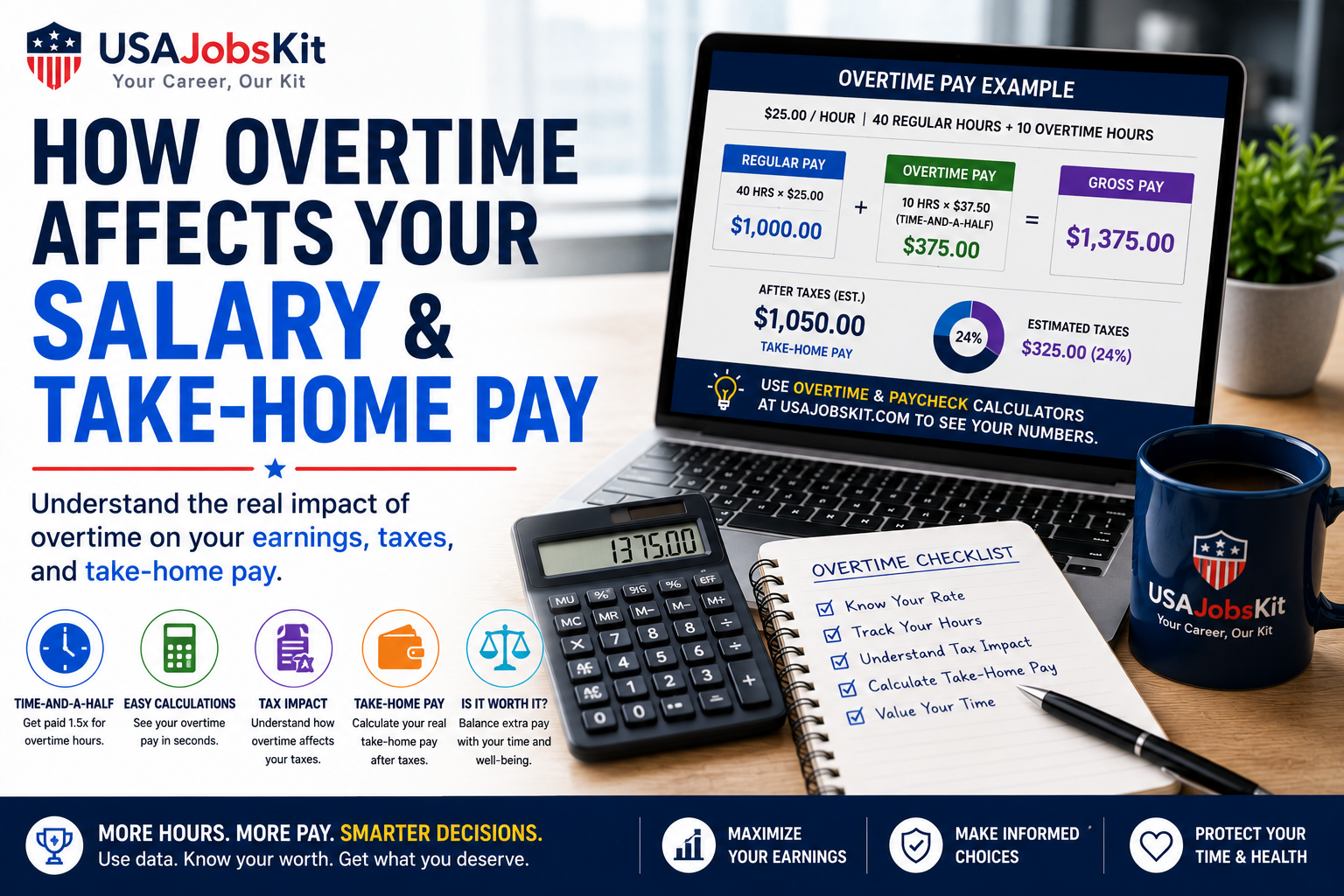 How Overtime Affects Your Salary and Take Home Pay