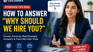 How to Answer Why Should We Hire You? in 2026