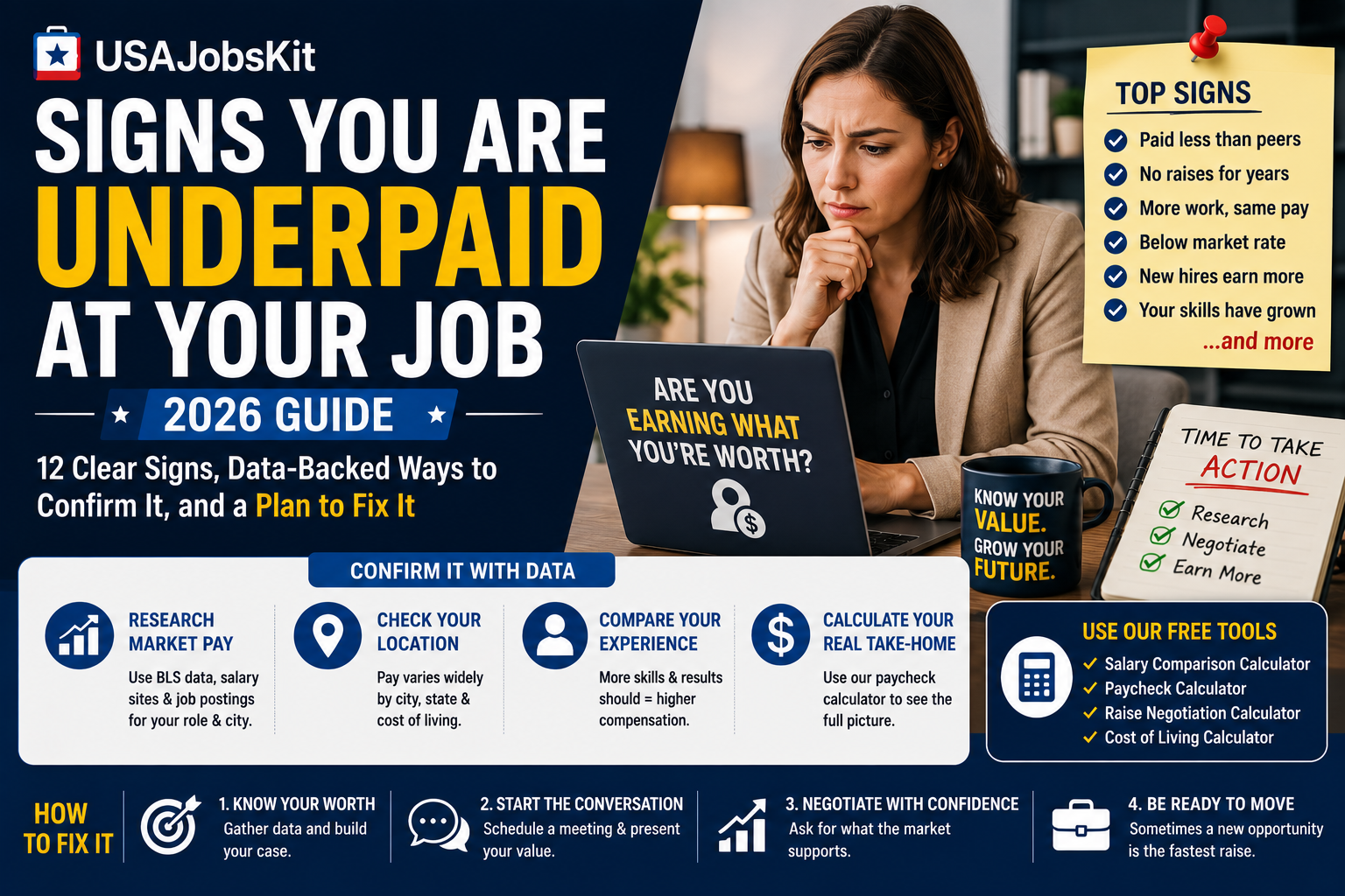 Signs You Are Underpaid at Your Job – 2026 Guide