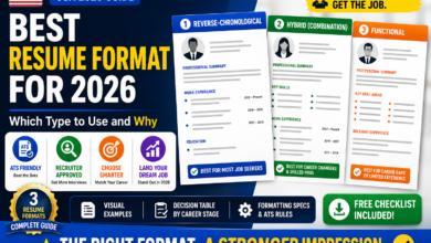 Best Resume Format for 2026: Which Type to Use and Why