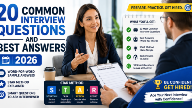 20 Common Interview Questions and Best Answers (2026)