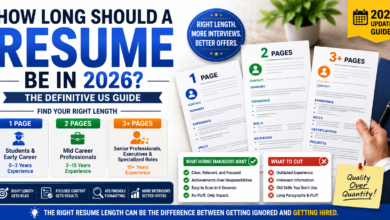 How Long Should a Resume Be in 2026? (The Definitive US Guide)