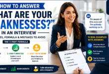 How to Answer What Are Your Weaknesses in an Interview (2026)
