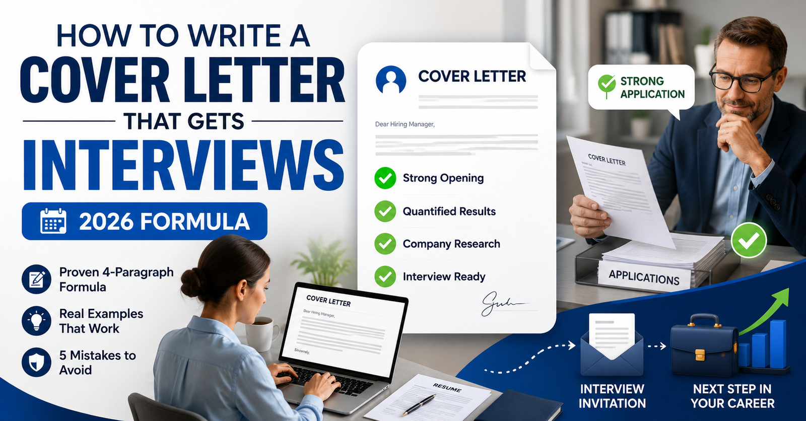 How to Write a Cover Letter That Gets Interviews (2026 Formula)